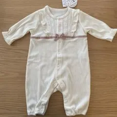 アイボリー ロンパース 60〜70