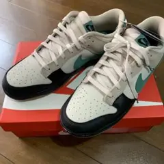 Nike Dunk Low ベージュ/ブラック/グリーン　29.5cm