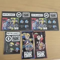 BEYBLADE X ステッカー セット　BEYBLADE PARK