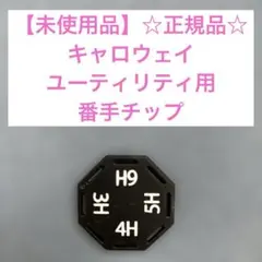 【未使用品】⭐︎純正品⭐︎キャロウェイ　 ユーティリティ用　番手チップのサムネイル
