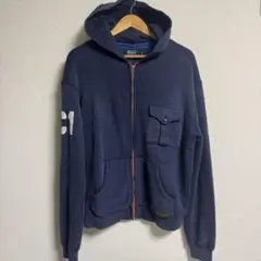 ナス紺 パーカー