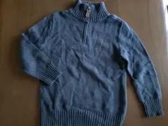 Polo Ralph Lauren グレー ジップアップセーター