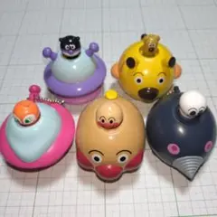 ぽちっとプロジェクター それいけ！アンパンマン ガチャガチャ ５種コンプリート