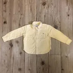 【美品】Arnold Palmer 長袖シャツ クリームイエロー 105cm