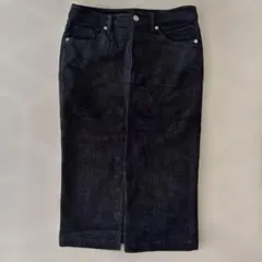 ナノユニバースコーデュロイタイトスカート