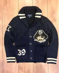 再値下げ‼︎ラルフローレン　140 カーディガン　セーター　ニット　パイレーツ