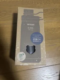 TIGER 真空断熱ボトル 0.50L ブラック　炭酸ボトルのサムネイル