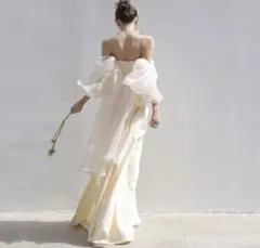 ホワイトウェディングドレス