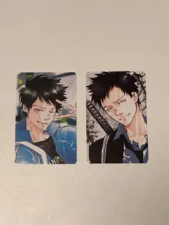 天野明展 家庭教師ヒットマンREBORN! 山本武 自撮り風カード 2枚セット