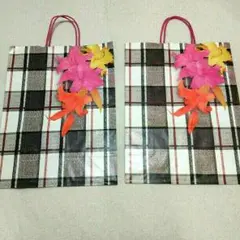 フランフラン 大 SHOPバック ２枚セット