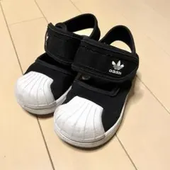 adidas ブラック サンダル 13