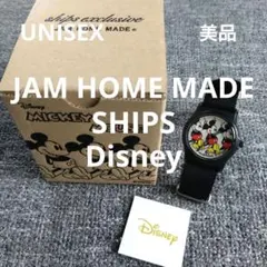 【JAM HOME MADE】美品 JHM×SHIPS×ミッキー コラボ腕時計