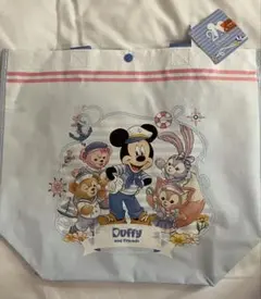 新品・未使用★香港ディズニー ダッフィー＆フレンズ セーラー ショッピングバッグ
