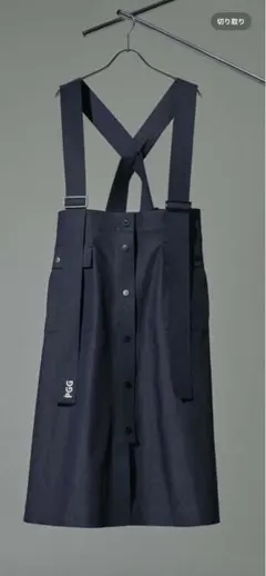 新品未使用パーリーゲイツ✖️Leeコラボ　デニムジャンバースカート定価41900円