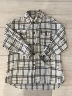 チェック柄長袖シャツ Mサイズ