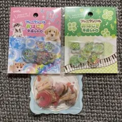 新品　amifa 平成レトロおはじきシール　フレークステッカー