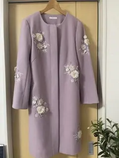 Super Beauty 刺繍入りグレーコート サイズ44 - メルカリ
