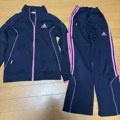 adidas ジャージセット ネイビー/ピンク
