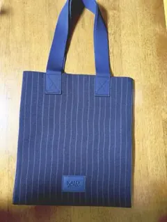 し*ろ様 カルディウィンターバッグ【ストライプネイビー色】 バッグのみ