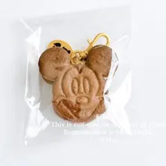 Q-pot. ミッキーマウス チョコミント クッキーサンドアイス バックチャーム