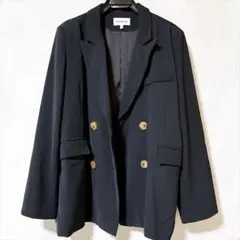 heartloom 黒 ブラック ダブル ジャケット S