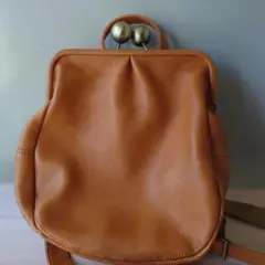 BROOM ガマグチ レザー リュック