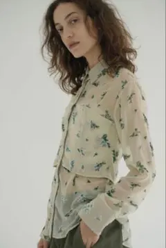 CLANE FLOWER OPAL BUSTIER SHIRTS 新品タグ付き - メルカリ