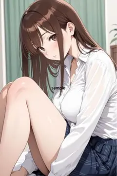 m1335 AIイラスト　かわいい　A4ポスター