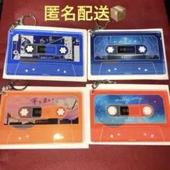 結束バンド We will カセットテープ風チャーム 20個セット 結束バンド we will カセットテープ風アクリルチャーム(A