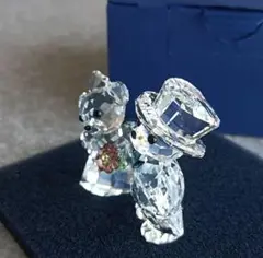 【クリスベア あなたとわたし☘】SWAROVSKI スワロフスキー インテリア