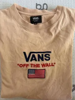 VANS Tシャツ ベージュ Mサイズ
