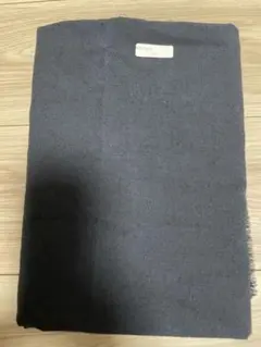 【生地の森】新品 綿麻ライトポプリンウインスダイド 鉄紺　1m