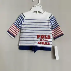 Ralph Lauren ロングスリーブ Tシャツ & ショートパンツ セット