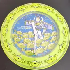 ディズニーリゾート　バズ・ライトイヤー エイリアン 掛時計
