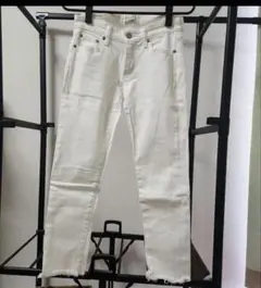 Ungrid アングリッド フレイドヘムストスリ デニム スキニー