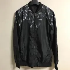 ブルゾン ナイロン限定数 ヘビ柄モノトーン フリーサイズ