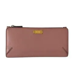 BALLY バリー 財布 長財布 折財布 ロゴ レザー ピンクのサムネイル
