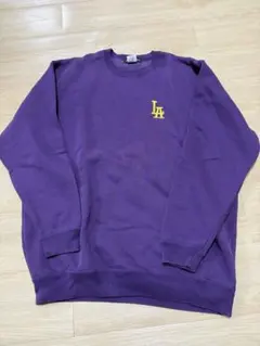 Jolly Clan LAロゴ パープル トレーナー