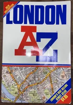 London A-Z New 2003 Edition 2003年ロンドンの地図