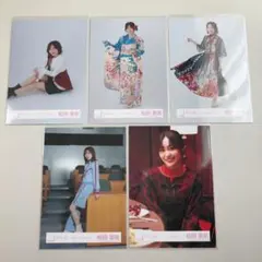 櫻坂46 ランダム生写真 松田里奈 まとめ売り 振袖 夏フェス Unhappy