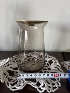 KINTO 真鍮プレート付き ガラスフラワーベース 花瓶のサムネイル