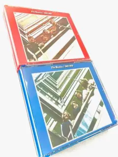 46　ザ・ビートルズ　赤盤　青盤　CD　各2枚組　2点セット　国内盤