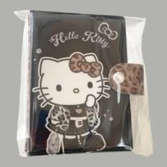 正規品★シールバインダー★キティちゃんブラックヒョウ柄★