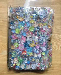 シール帳 完成品 A5サイズ ボンボンドロップシール 平成レトロ