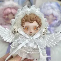 スカルパンダ洋服 ぬいぐるみ用 着せ替え服 ぬい服 Skullpanda 白