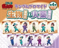 忍たま乱太郎 ランダムブロマイド 委員会の段 コンプ四弾 生物委員会&火薬委員会