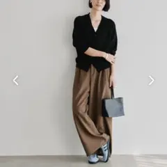 暮らしの道具店 ワイドパンツ