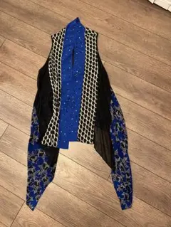ダイアンフォンファステンバーグ　シルク　ジレ