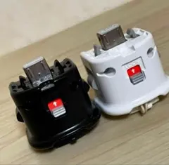 wii wiiu モーションプラス（ホワイト＆ブラック）2個セット