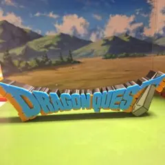 ドラゴンクエスト タイトルロゴ フィギュア スタンド